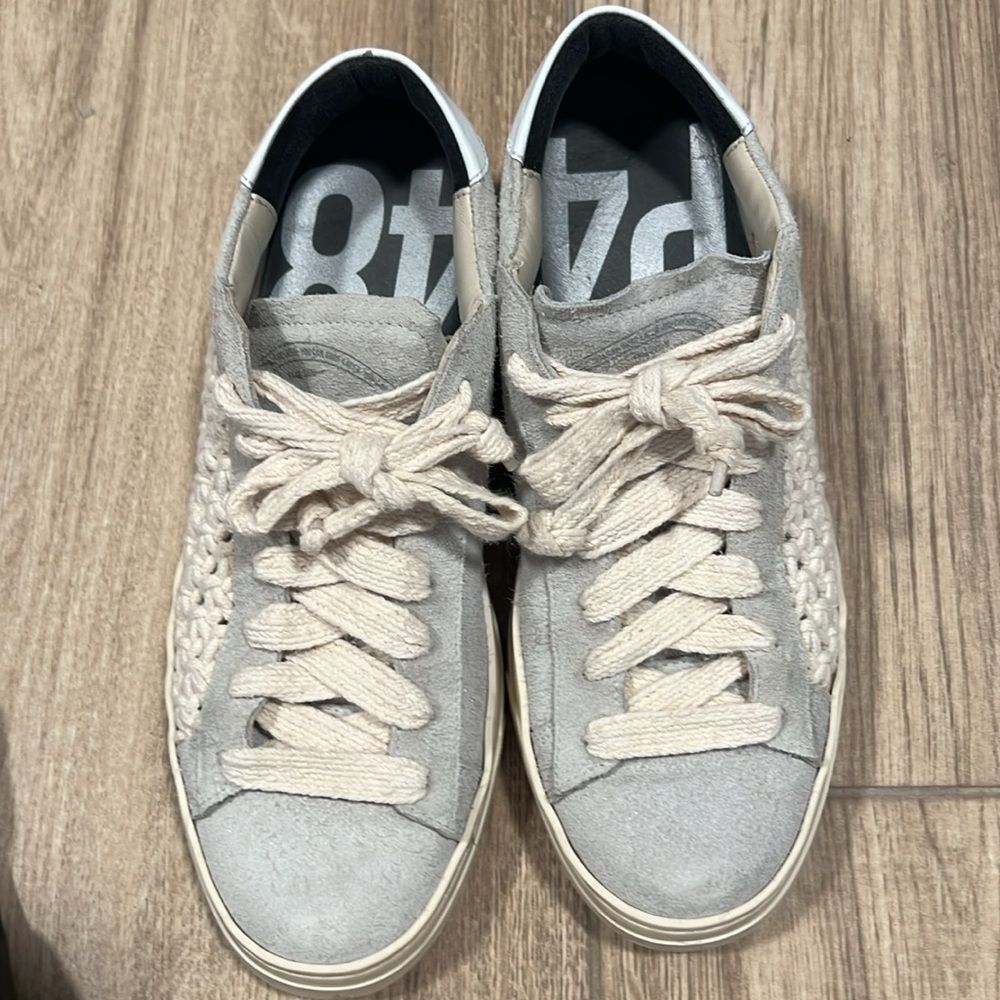 p448 Jack Woven Macrame Sneaker 38 - Picture 4 of 8